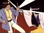Yasha doesn't like the white pants, either.
